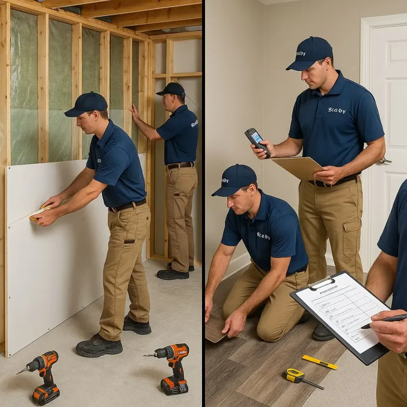 Repairs and Reconstruction process in Talladega County, AL