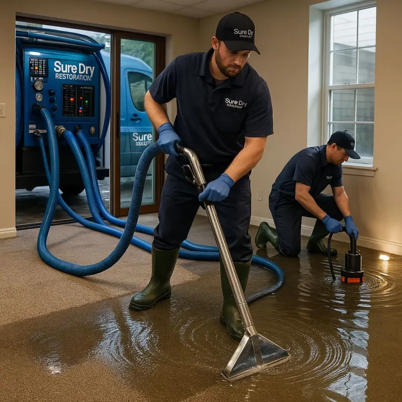 Water Extraction and Removal process in Talladega County, AL